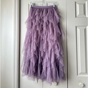tulle skirt